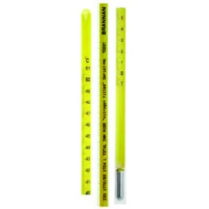 Fractional degree thermometer